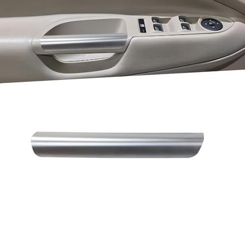 Front Left Interior Door Armrest Handle Cover, Interior LT# 1 PC Silver