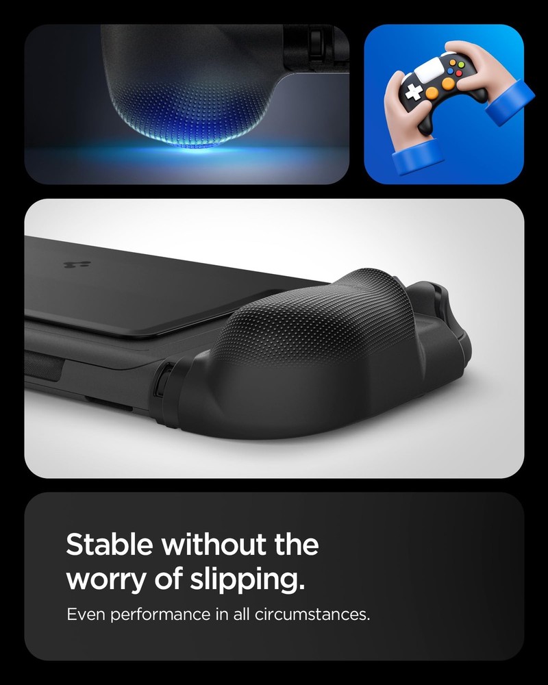 Spigen for Nintendo Switch 2 Case, Dual Grip Designed for Switch 2 2025 Docka...