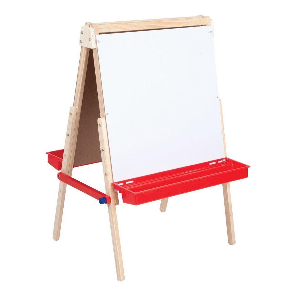 Kaplan Early Learning Floor Style Adjustable Height Art Easel
