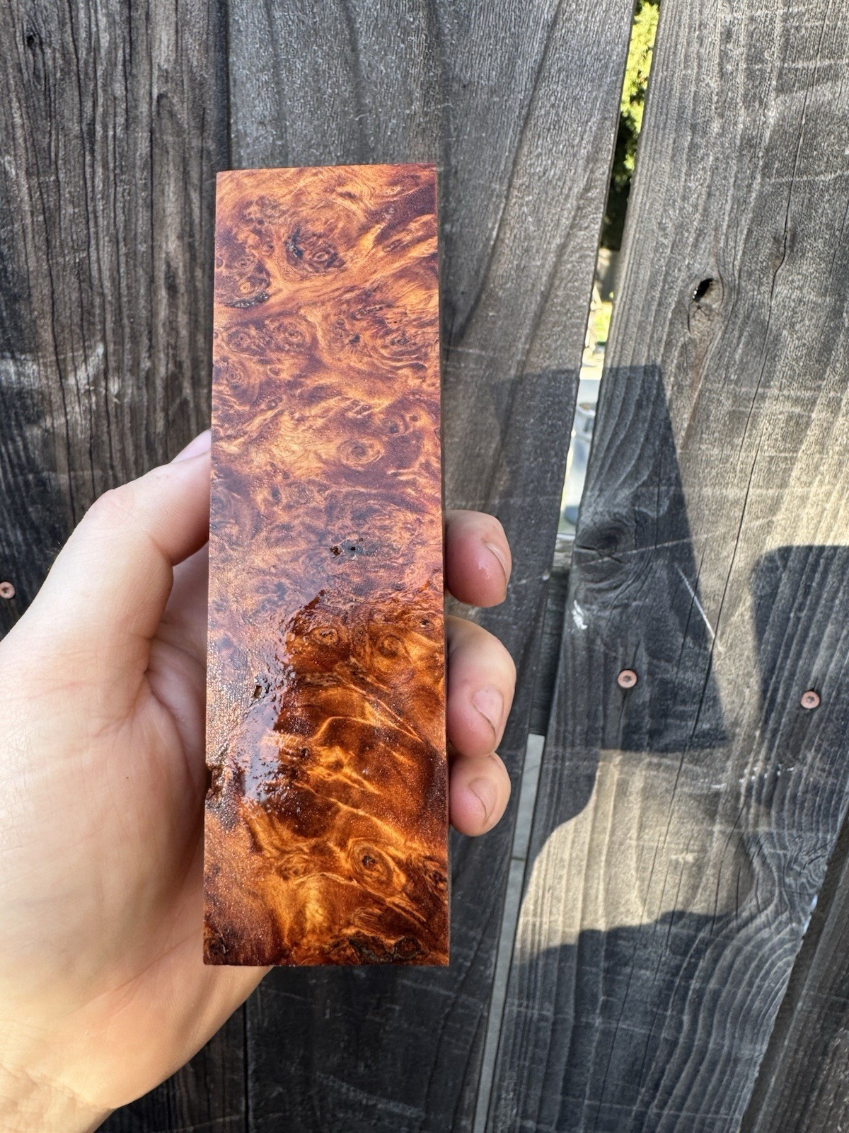 Stabilized Cottonwood Burl, Duck Call, Knife Scales, Pen Blanks #2