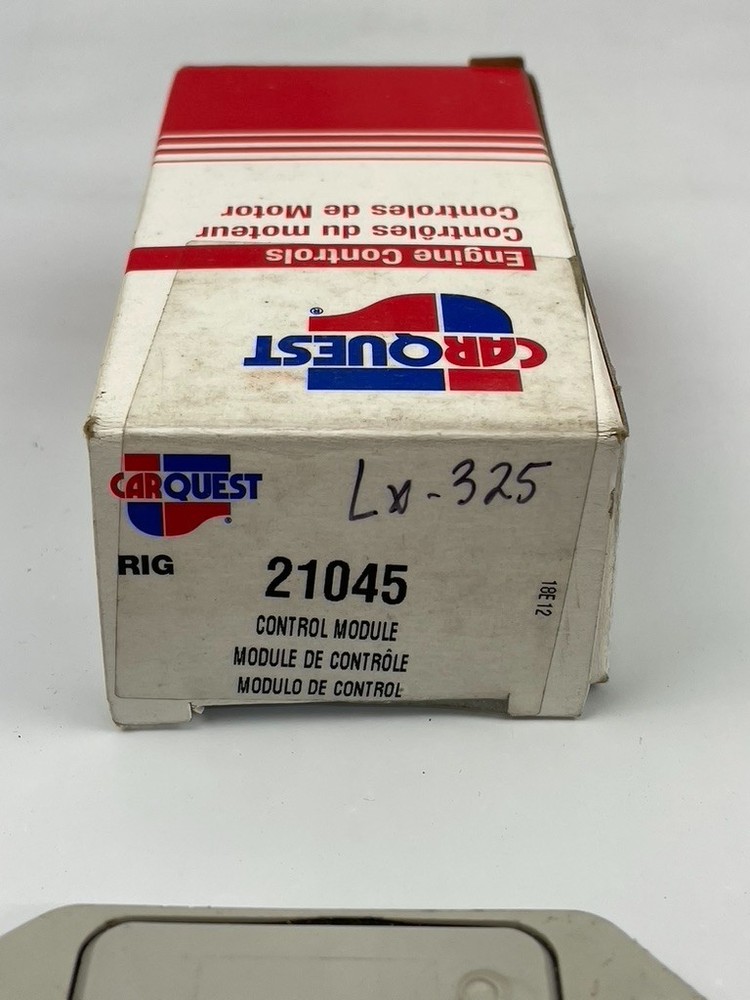 Ignition Control Module # 21045 Carquest xref. Standard LX325T