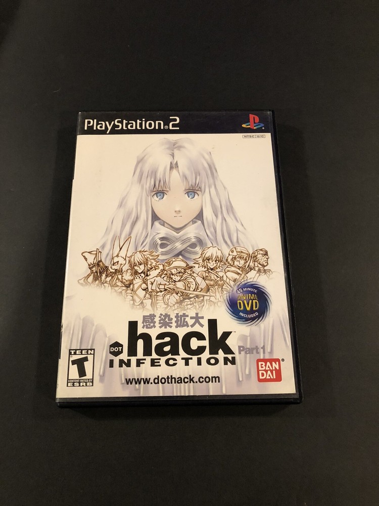 dot hack infection ps2 case only