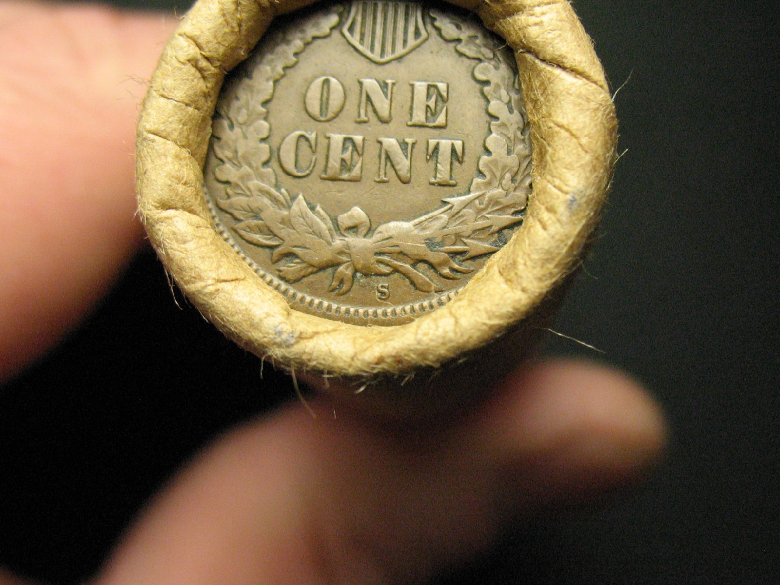 🔥ESTATE COIN ROLL 50 LINCOLN WHEAT CENT PENNIES w/S-MINT INDIAN HEAD! LOT 118ss