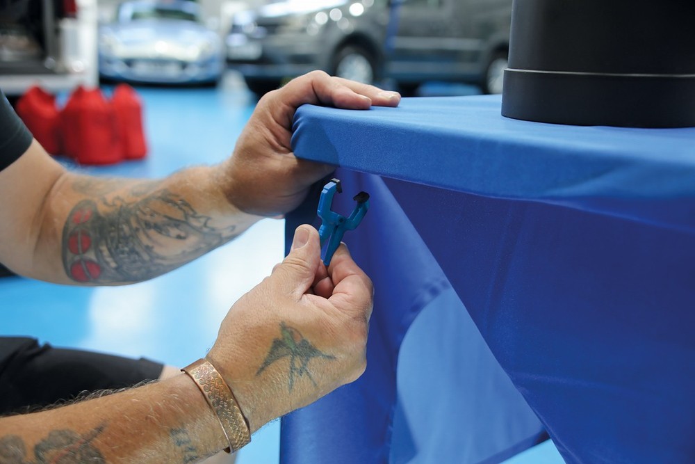 Laser Tools 9246 Composite Plastic Spring-Loaded Clamp Set - 20pc