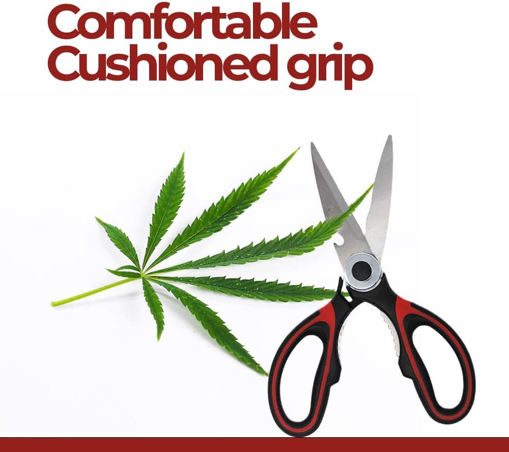 Professional Kitchen Scissors | 2-Pack Ultra Sharp Stainless Steel Kitchen Shear