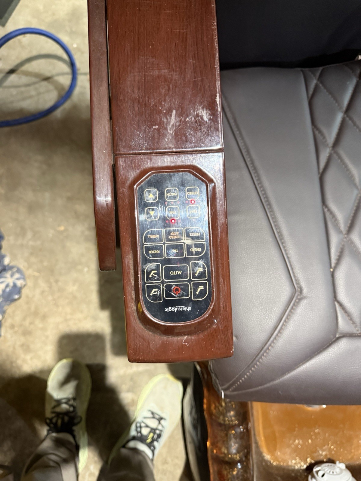 Shiatsulogic Massage Remote Control for Pedicure Spa Chair