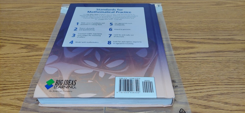 BIG IDEAS MATH Geometry: Common Core Student Edition 2015 9781608408399