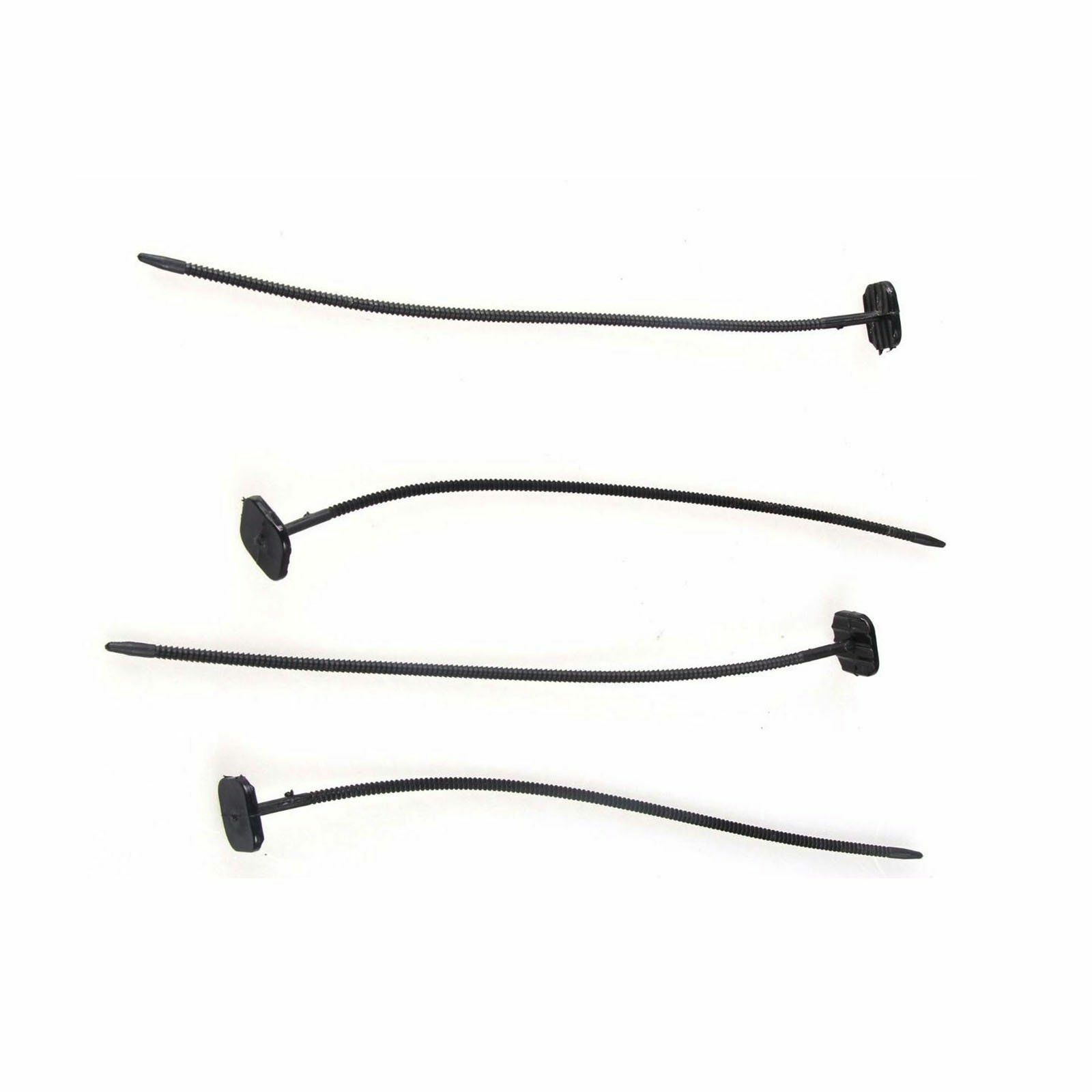 4 PACK ELECTRIC RADIATOR FAN TIE STRAP MOUNTING KIT ZIP TIES STRAPS TABS SPRING