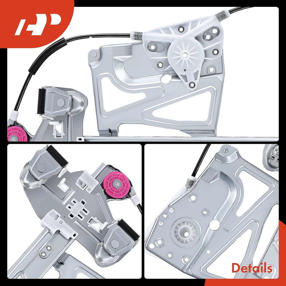 Power Window Regulator without Motor for Cadillac Deville 2000-2005 Front Right