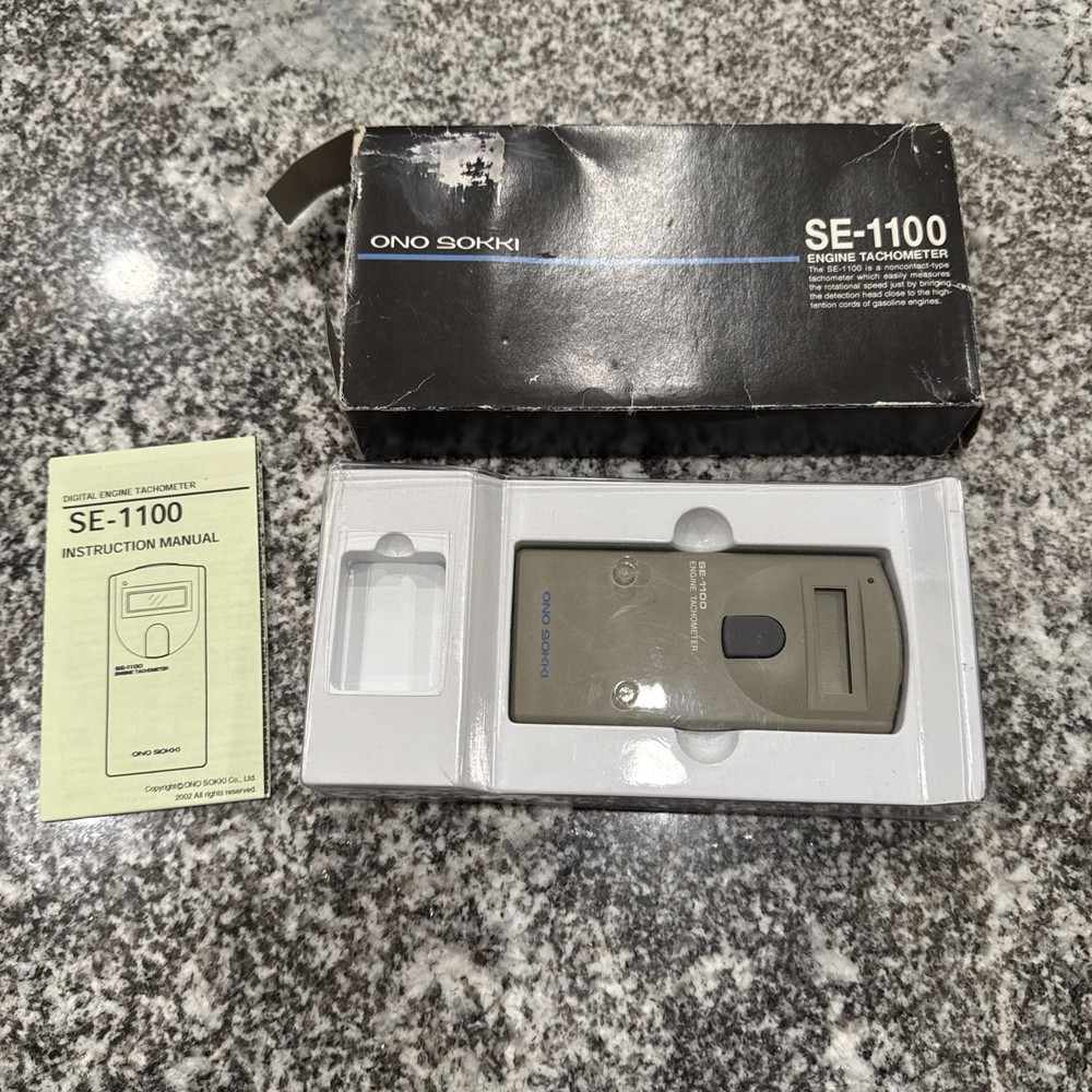 ONO SOKKI SE-1100 Engine Tachometer