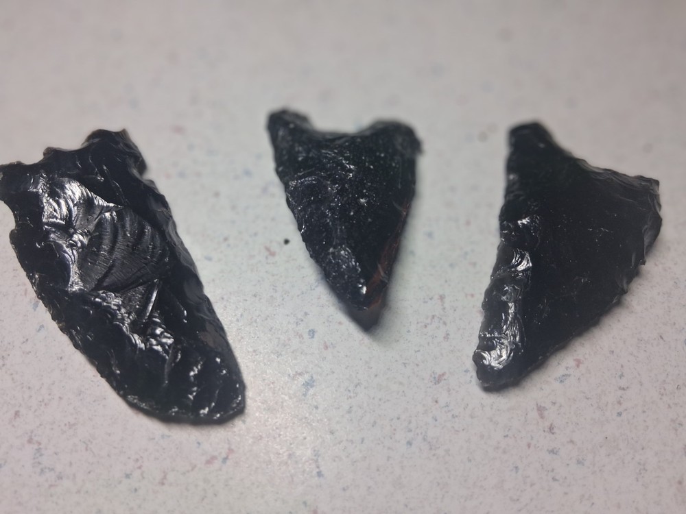 3 Arrowhead Piece Set