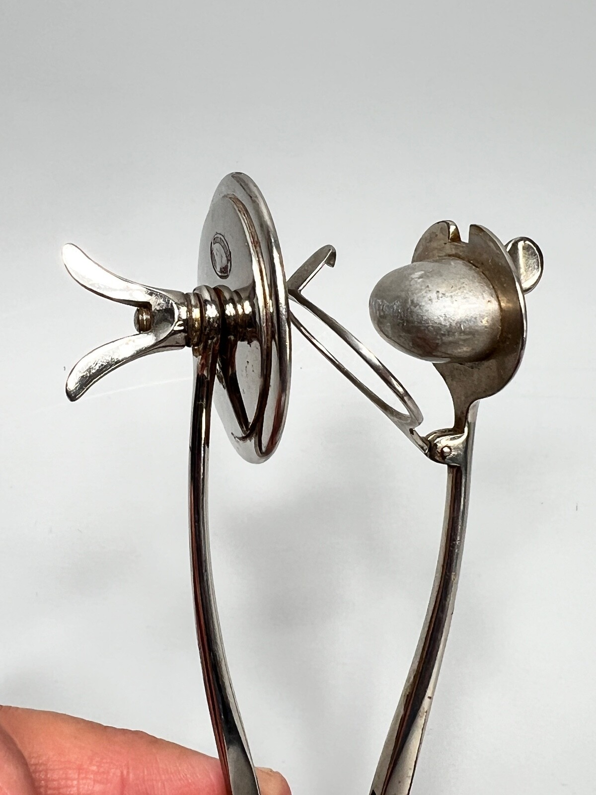 1900 Antique Surgical Instrument Tonsil Clamp Tonsillectomy Amputation C.Reiner