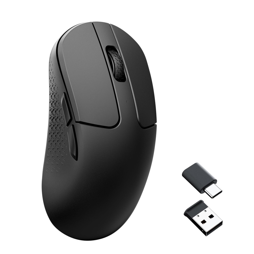 M3 Mini Wireless Optical Mouse, Bluetooth 5.2/2.4 GHz/Wired Gaming Mouse, Pro...