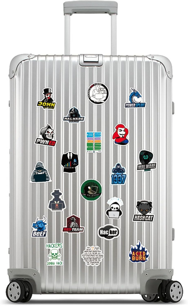 50PCS Hacker Stickers Pack - Cool Programming for Developers