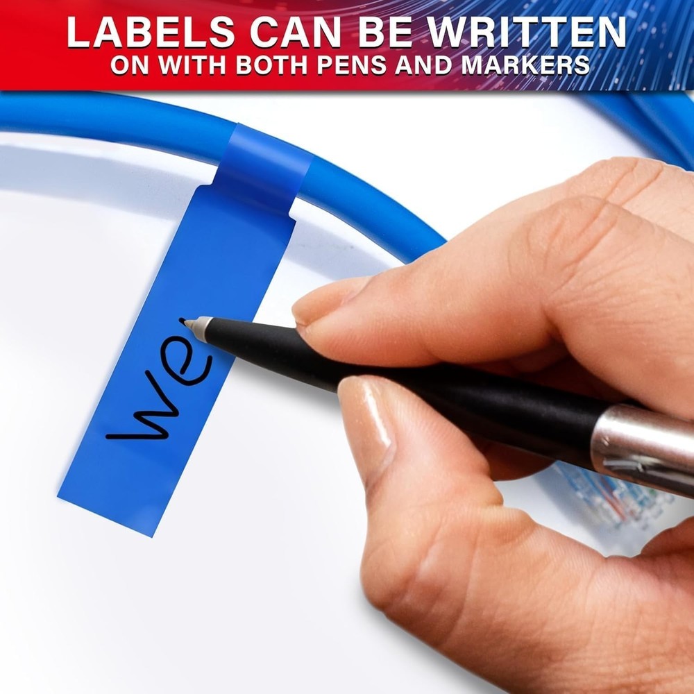 Durable 240 PCS Wire Tags - Optimal Torn & Waterproof Cable Management Solutions