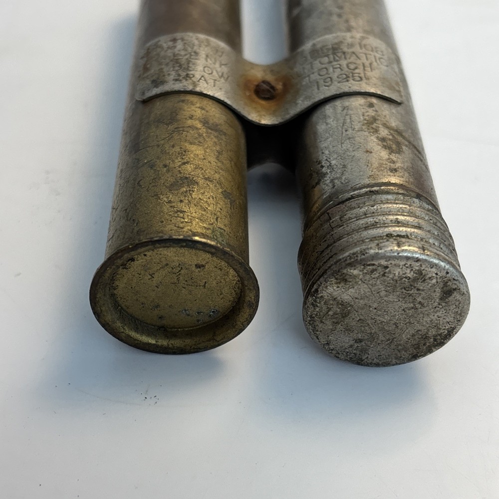 New Lenk Model 108 Automatic Blow Torch 1925 Pat Brass