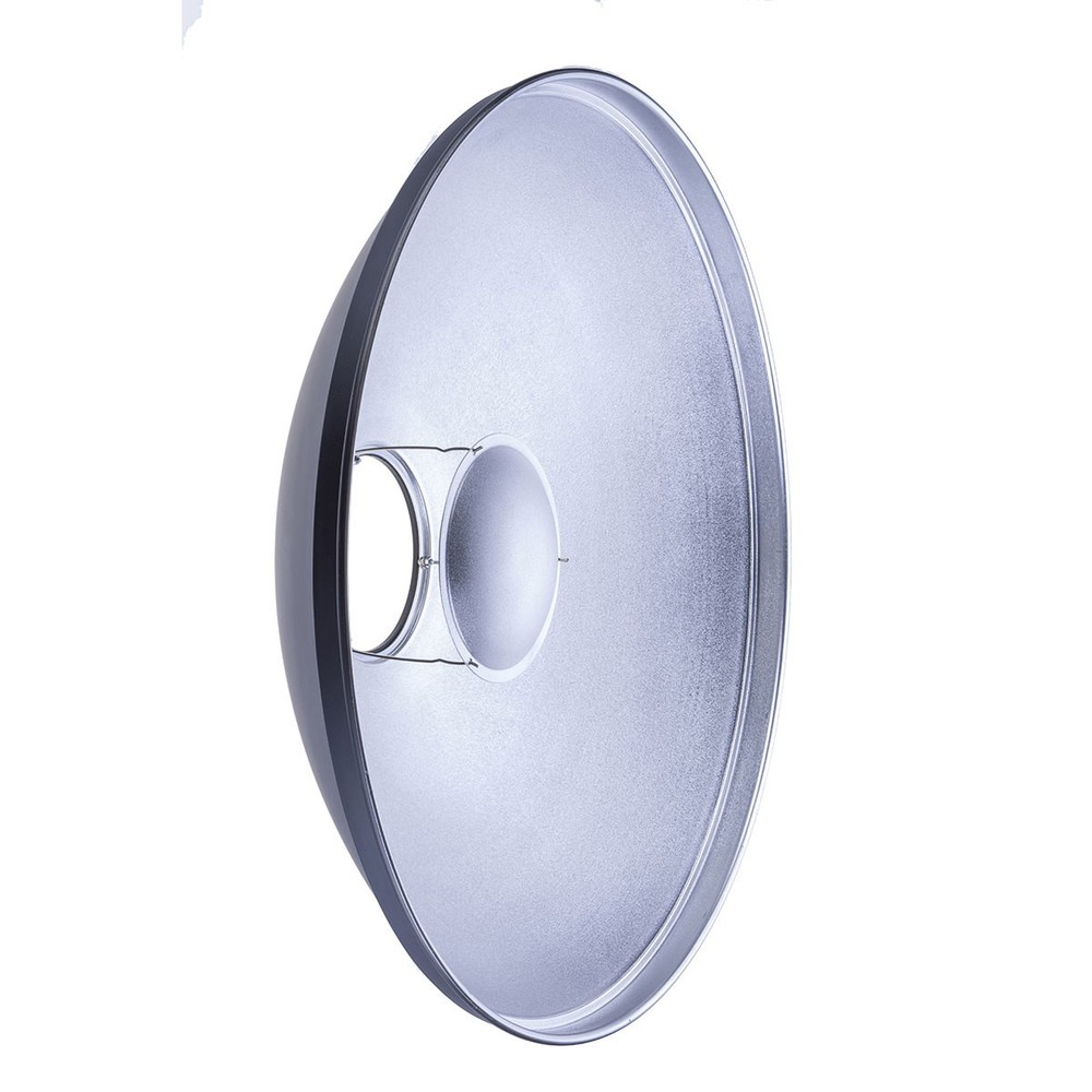 Glow 17" Silver Beauty Dish for Flashpoint Mount