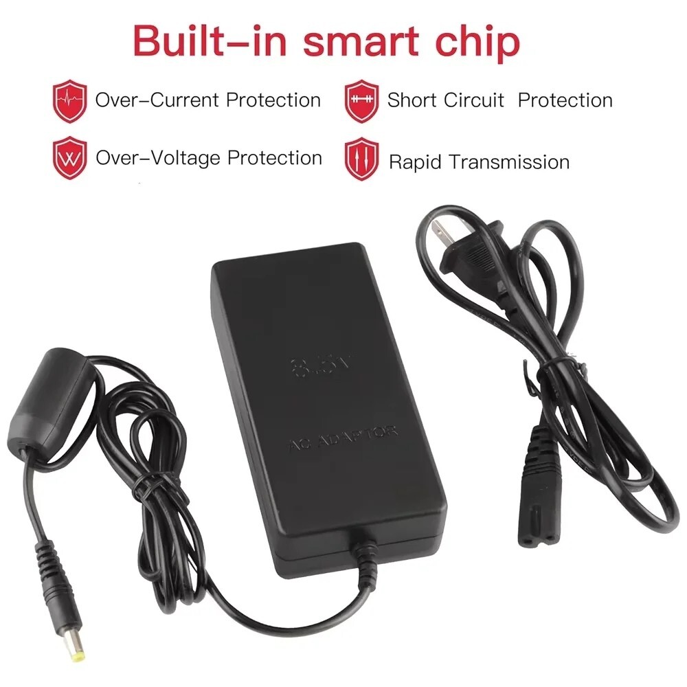 Power Adapter for PS2 and PS2 Slim 70000 US Plug