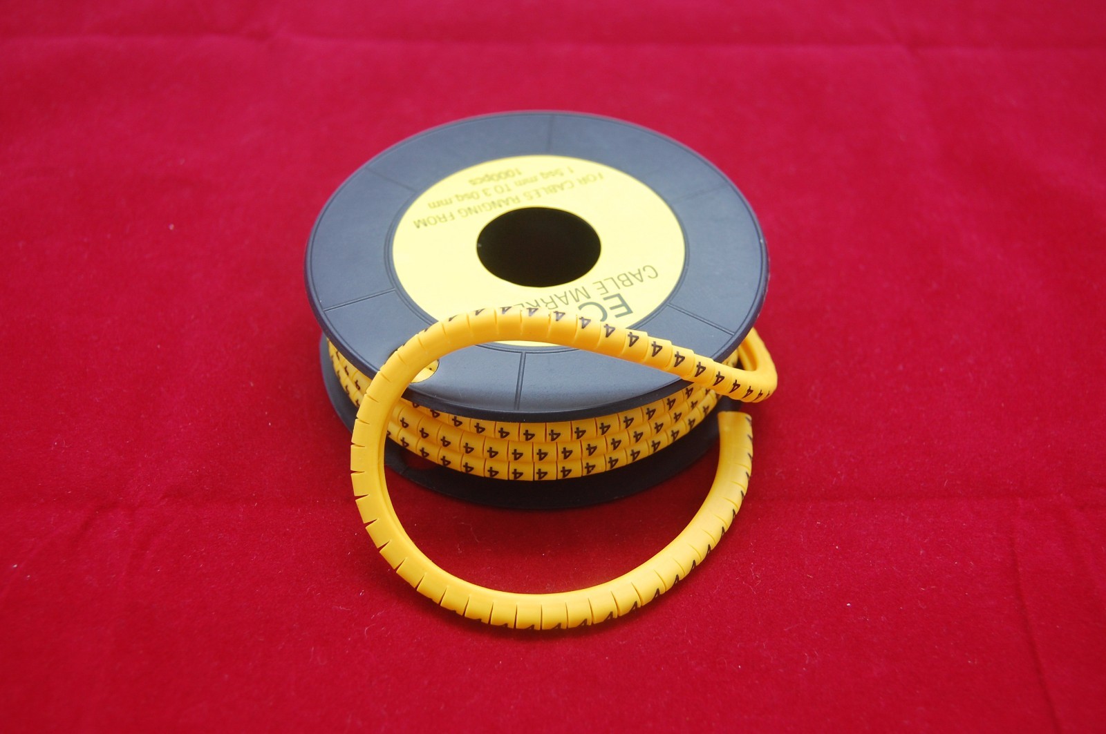 10000PCS For Cable Markers Number 0-9 soft PVC 10 Rolls 1.5-3mm2 wire EC-0