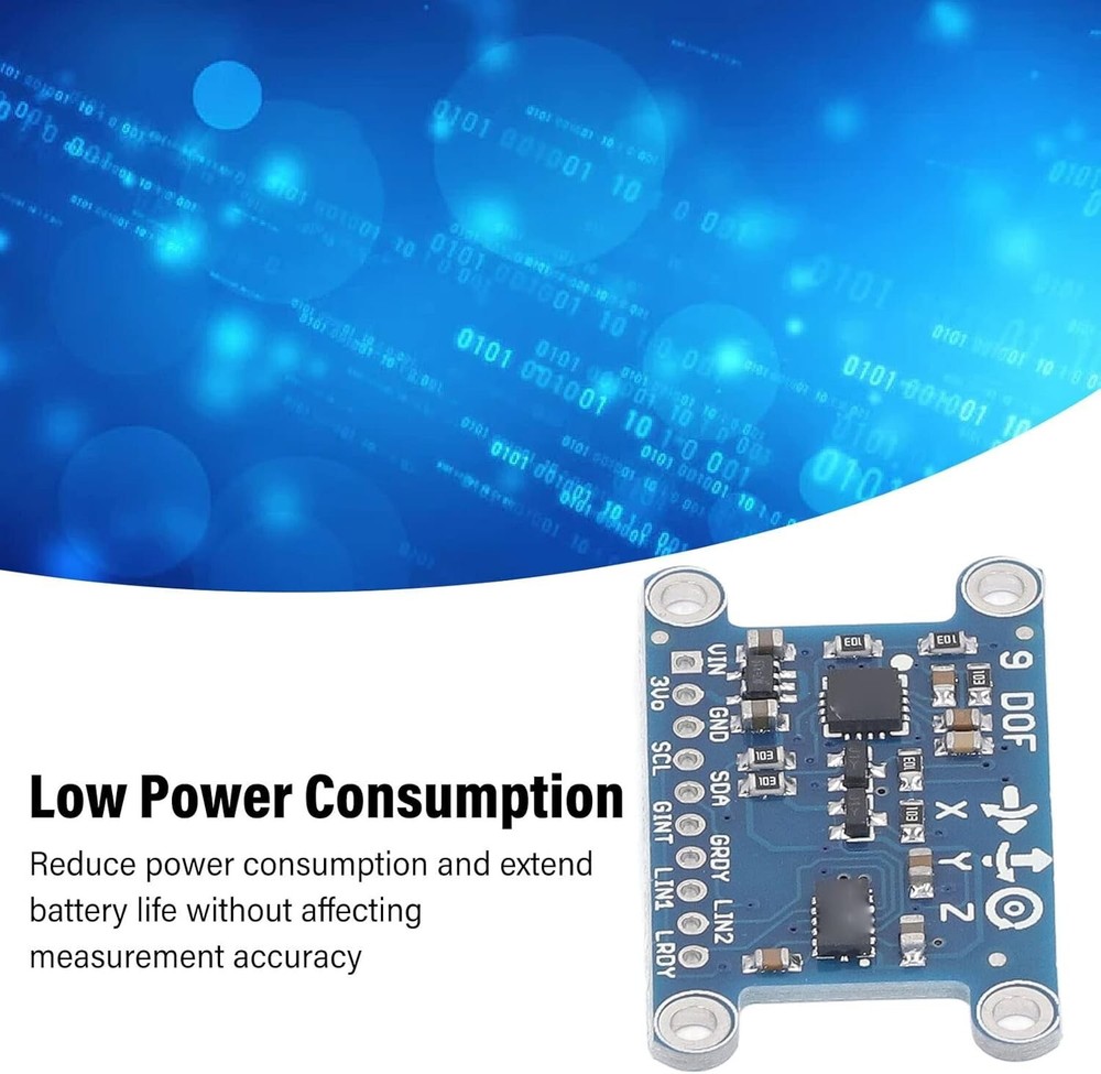 9 Axes Sensors Module Gyroscope Magnetometer Accelerometer Sensors Sensor Chip