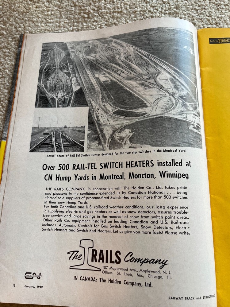 Railway Track and Structures - January 1962