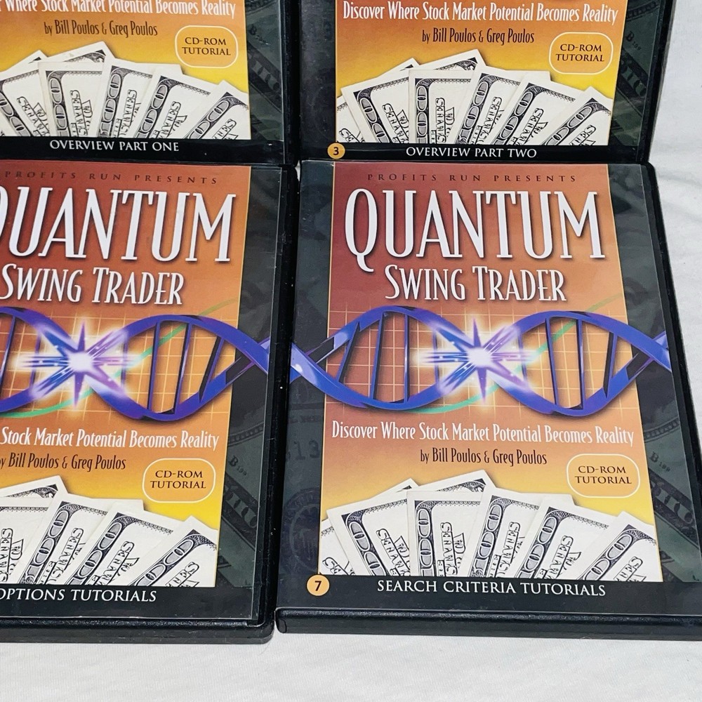Quantum Swing Trader: Search Criteria Tutorials Vol. 1 2 3 5 6 7 CD-ROM Courses