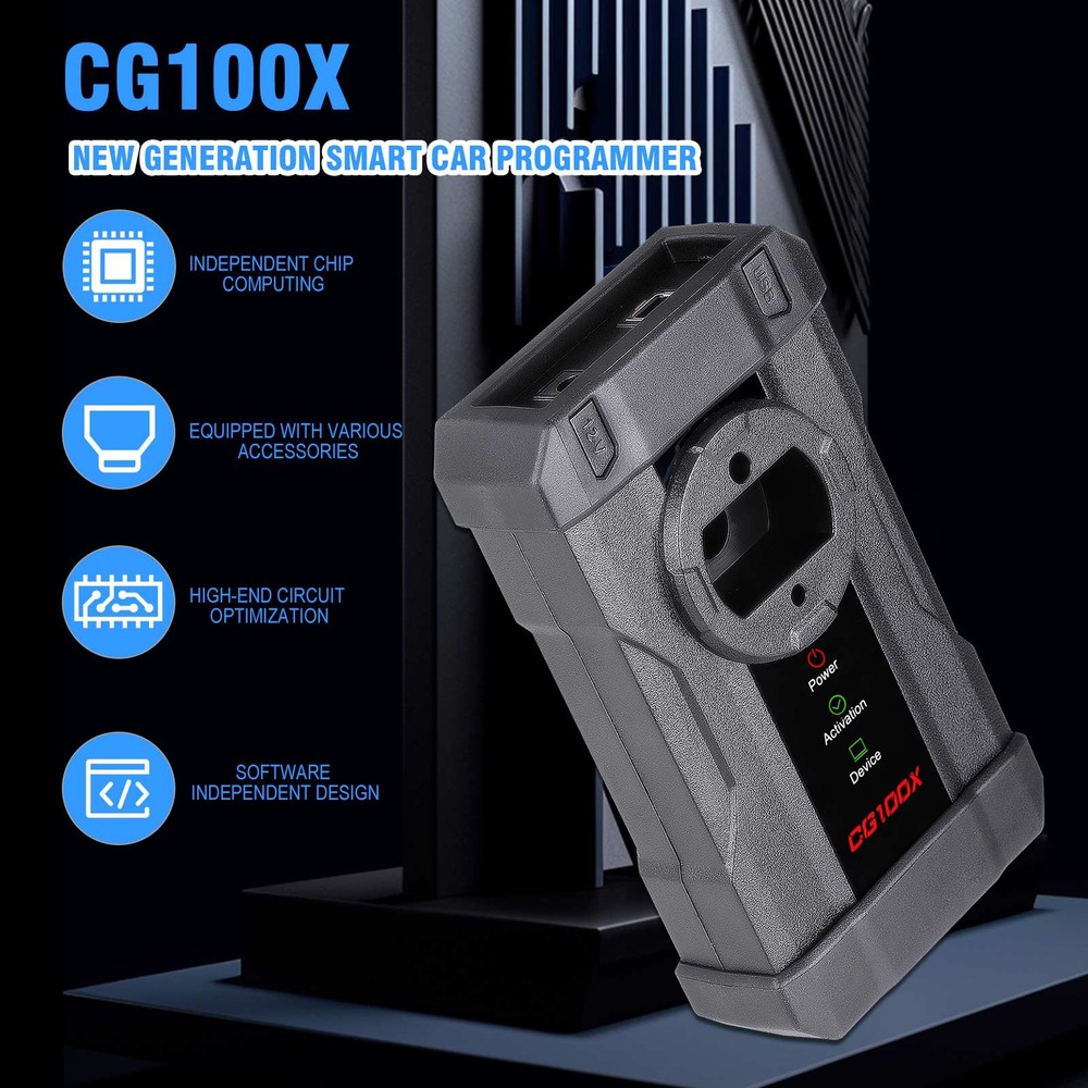 CGDI CG100X Programmer S-RS Tool Mi-.leage Adjustment and Chip Reading