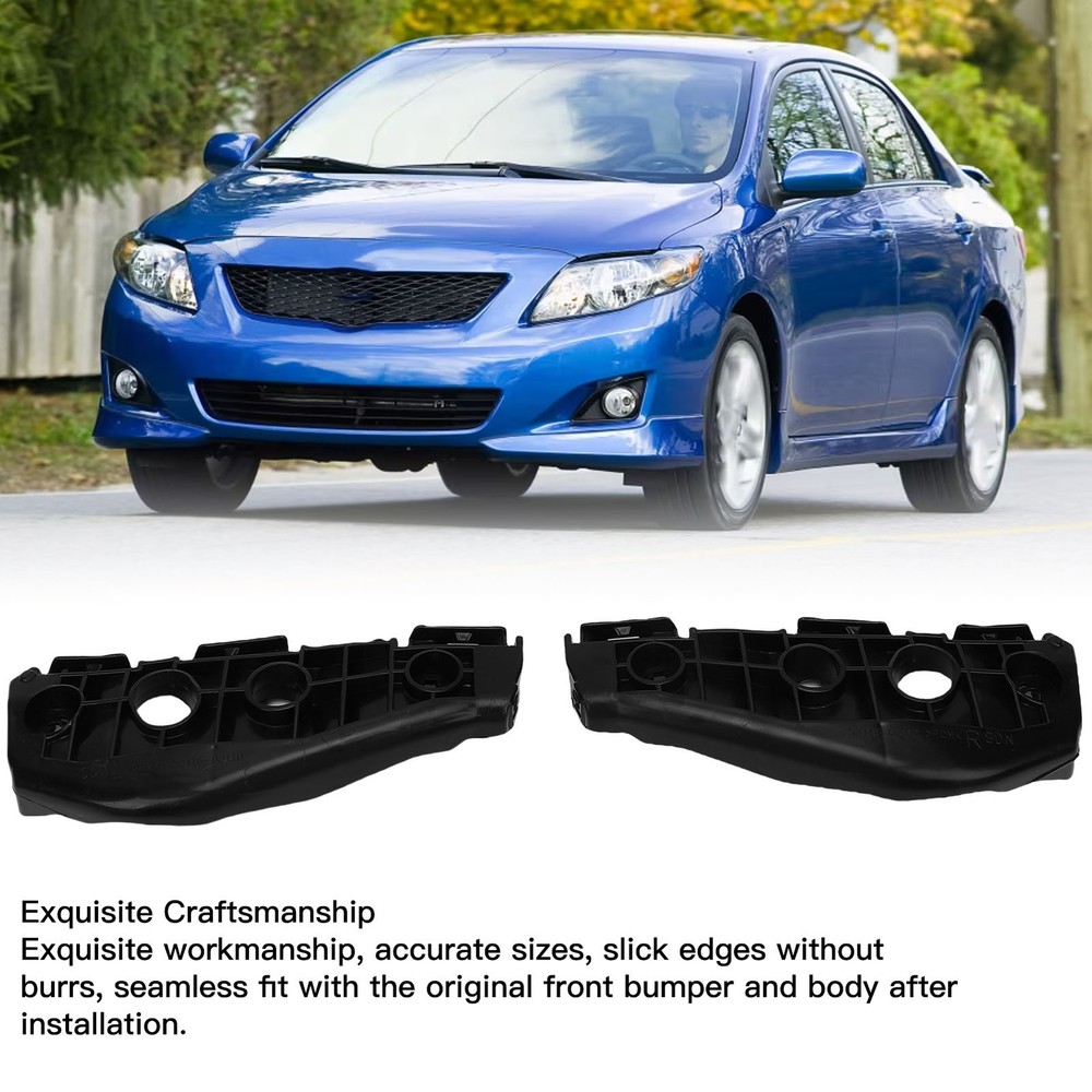 2 Accurate Front Bumper Mounting Support Bracket For 2009-20 DREM