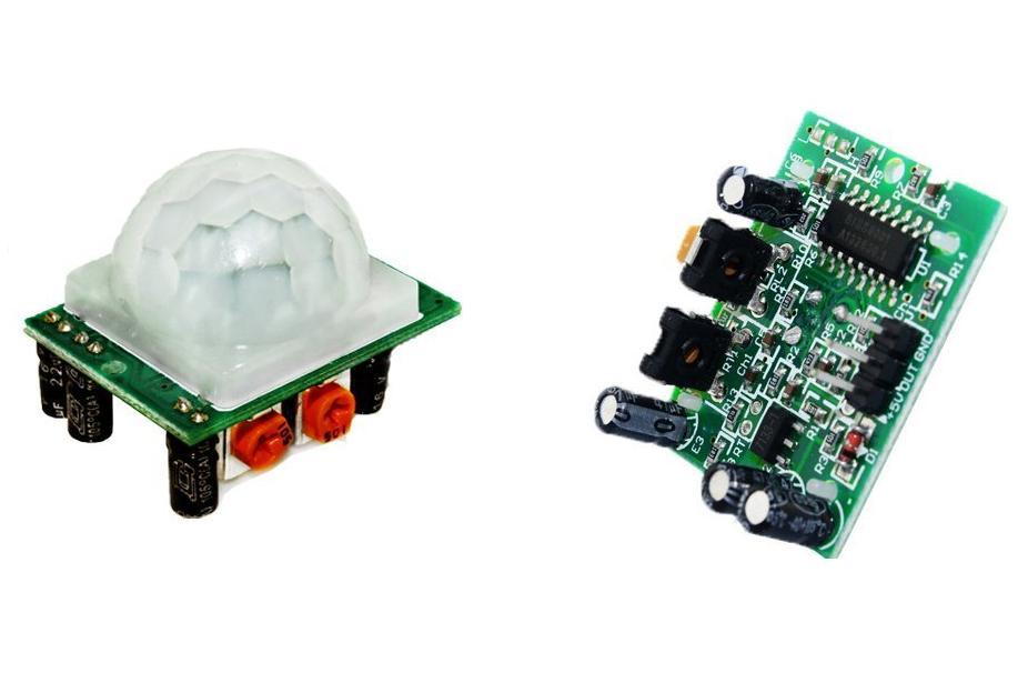 2pcs HC-SR501 Adjust IR Pyroelectric Infrared PIR Motion Sensor Detector Module