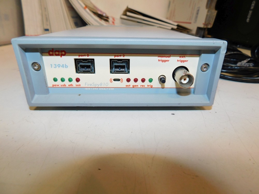 DAP TECHNOLOGY FIRESPY 810 1394B IEEE1394 BUS ANALYZER FIREWIRE 800
