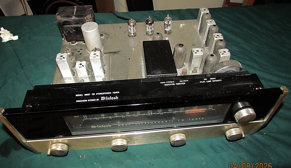 McIntosh MR67 FM Tuner - ALL working - tested - Read - VG