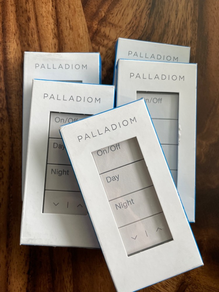 Lutron Palladiom Pre-engraved 3-Button Kit with Raise/Lower