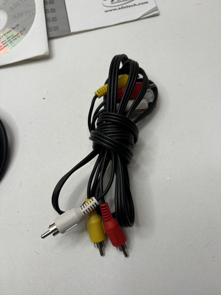 ADS USB Instant VideoCD Capture Device w/ Software, Cables & Manual – Vintage PC