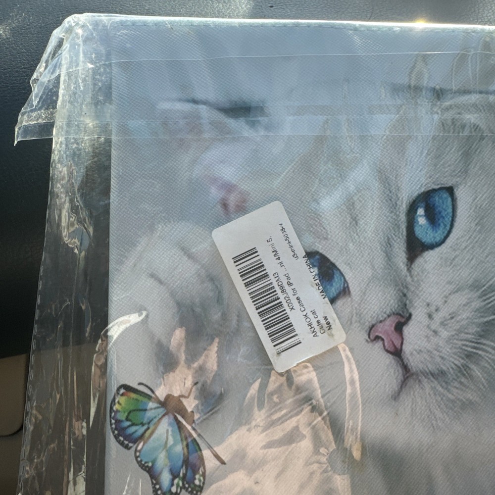 Protective Case For iPad Mini 4/5: Kitty Cat (NEW)
