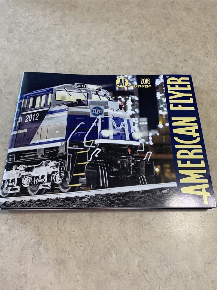2016 LIONEL TRAIN 6 Catalog Lot Great Condition