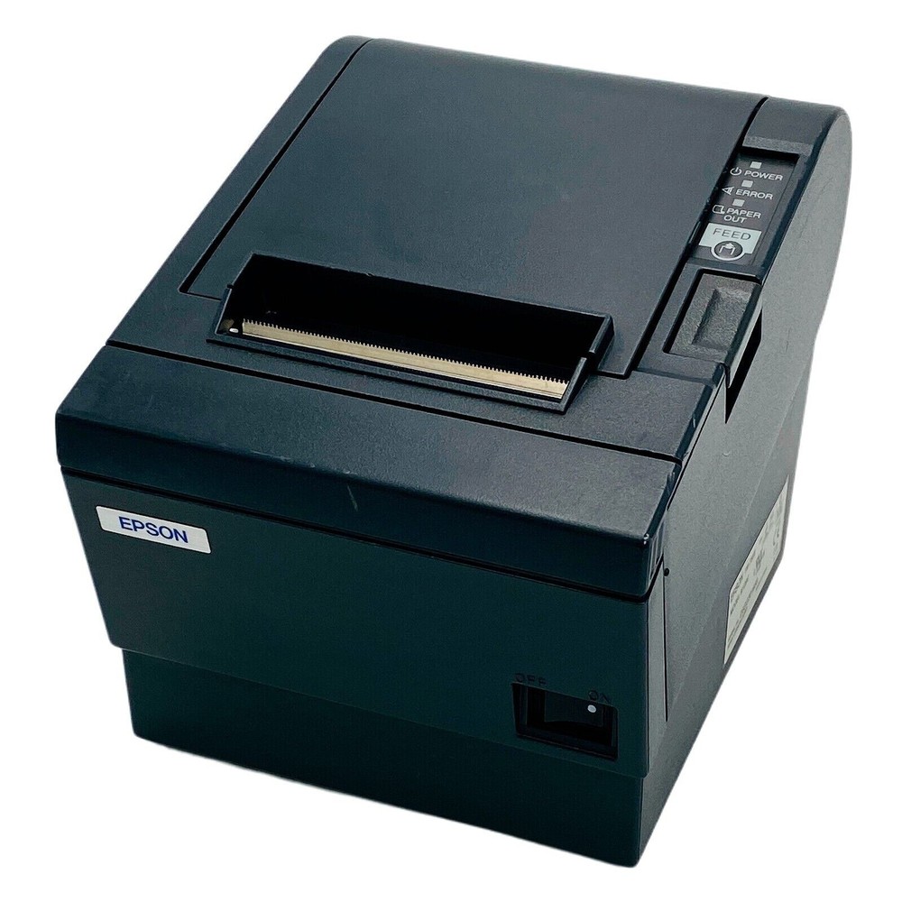 Epson TM-T88III POS Thermal Receipt Printer Parallel with Adapter FULLY TESTED