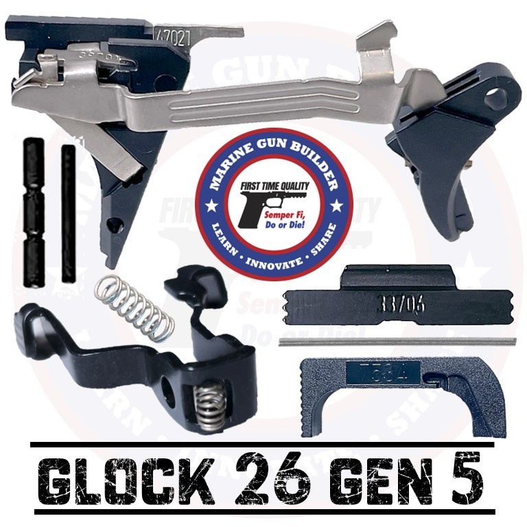 Glock 26 Lower Part Kit Gen 5 OEM G26 LPK Complete