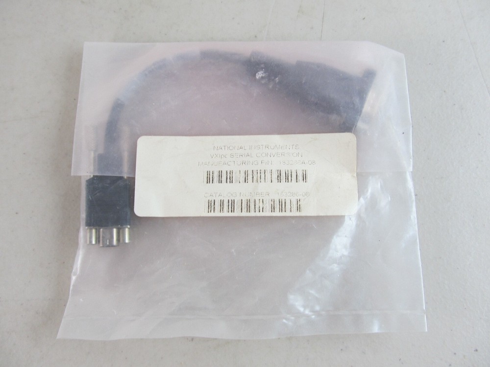 National Instruments NI 183286A-08 VXIpc Serial Conversion Cable 8" New