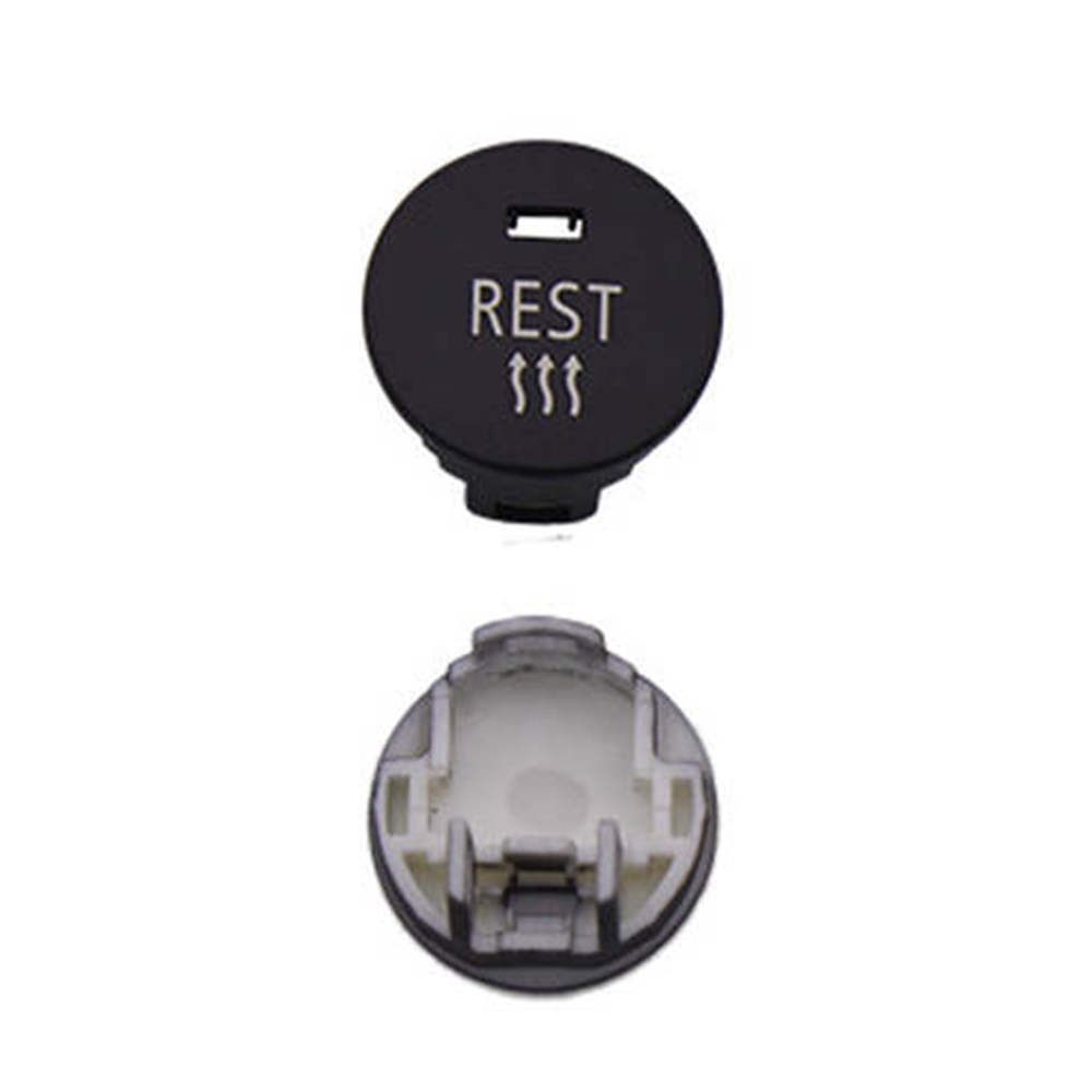 #+Central Control A/C Panel REST Switch Button Knob Cover For BMW 5' E60 E63 E64