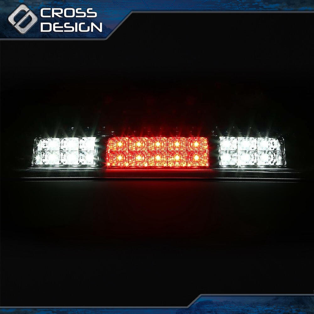 Fit For 2004-2008 Ford F-150 4.6L 5.4L Black LED 3rd Rear Brake Light Cargo Lamp