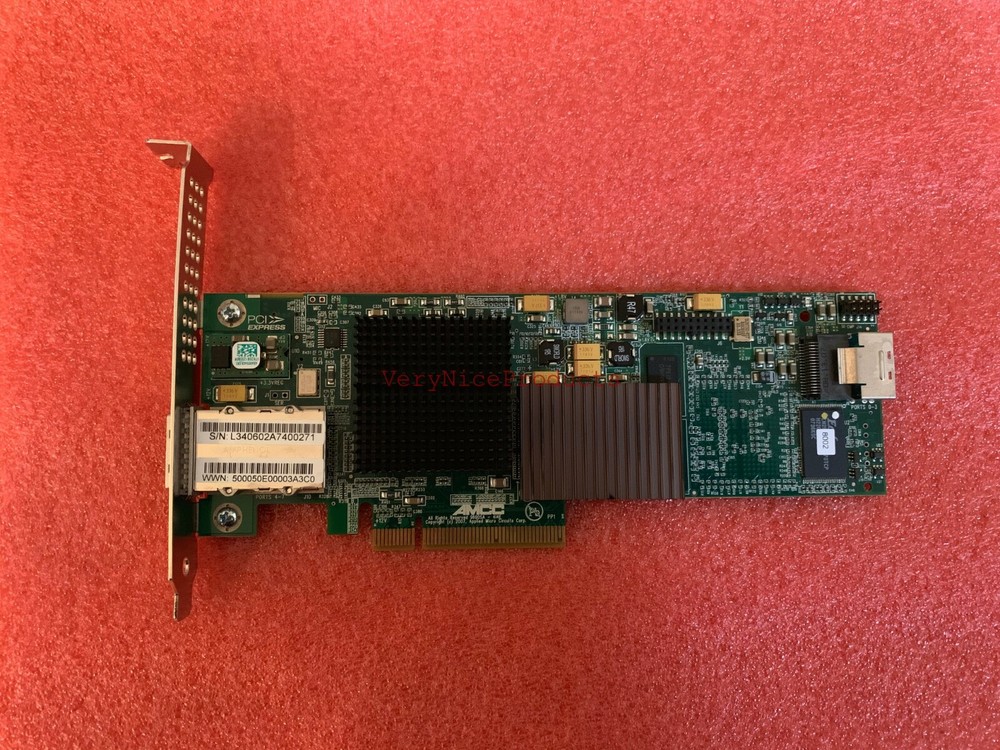 3ware 9690SA-4I4E-SGL 8 Port SAS/SATA RAID Controller 9690SA-4I4E Low-Profile