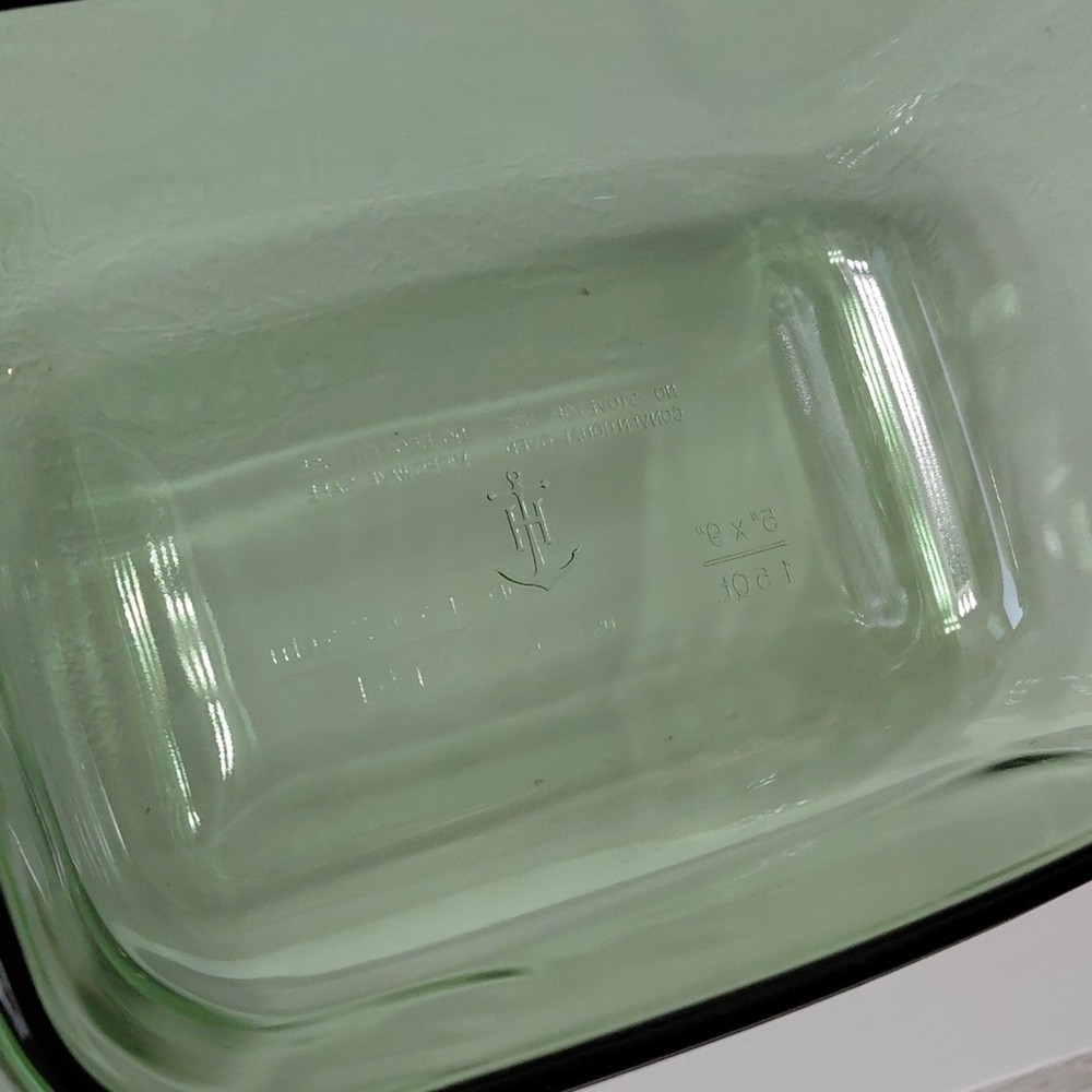 Anchor Hocking Green 1.5 Quart Baking Dish