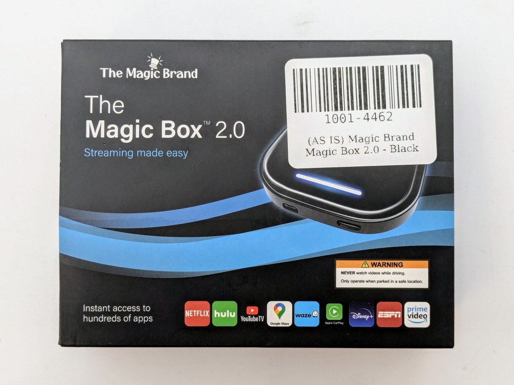 Magic Brand Magic Box 2.0 Wireless Wireless Auto Streaming Adapter *READ*