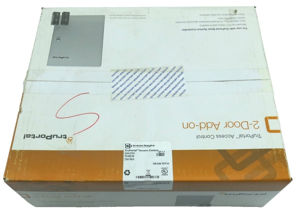 Interlogix TruPortal TP-ADD-2D-BRD Access Control 2-Door Interface Module Sealed