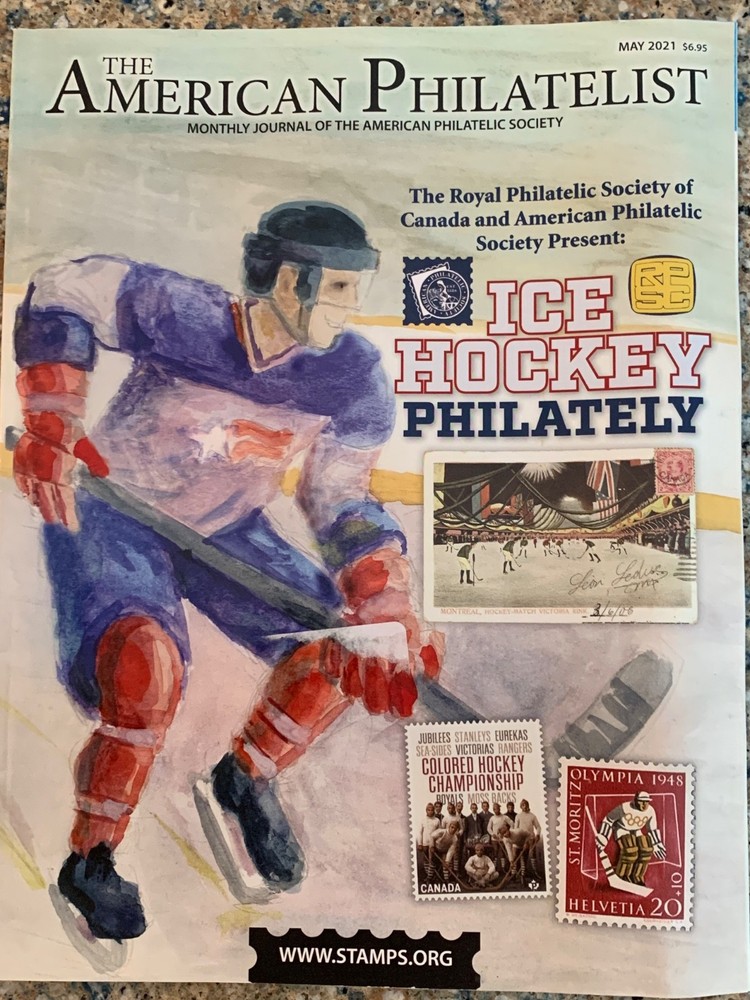 American Philatelist Magazine  2021, May