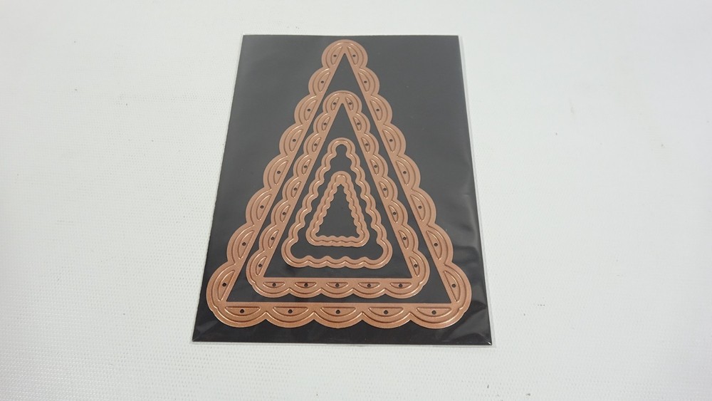 Spellbinders Nesting Triangles Metal Craft Die Set