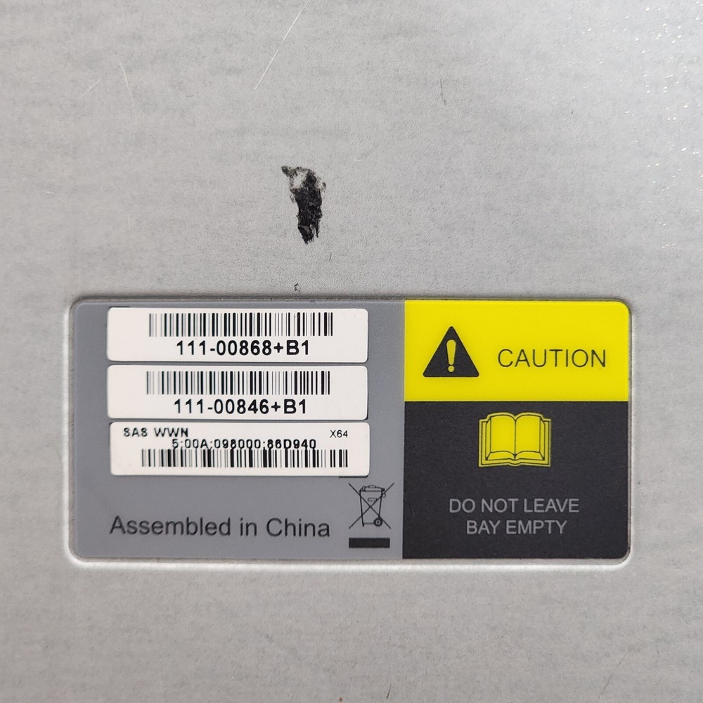 NetApp 111-00846+B1 Disk Array Controller Module, 111-00868+B1 1111-00811+A2 .