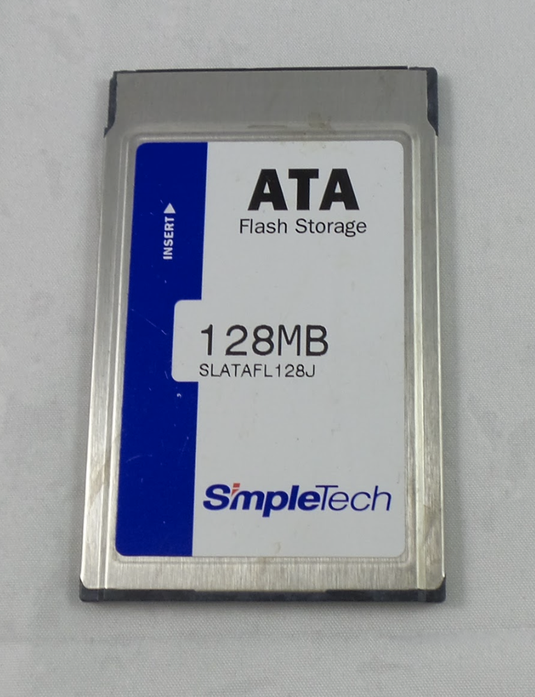 Simpletech ATA PC Card Flash Storage 128MB (STI-ATAFL/128)