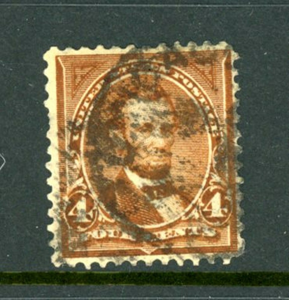 US Scott # 254 - Used - CV=$11.00