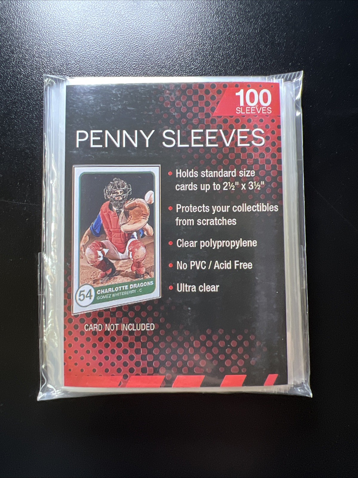 (100) Ultra Pro Penny Sleeves 1 Pack of 100 (no logo)